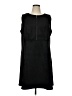 Assorted Brands Solid Black Casual Dress Size 1X - photo 1