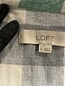 Ann Taylor LOFT Checkered-gingham Green 3/4 Sleeve Button-Down Shirt Size XL - photo 7