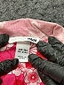 H&M 100% Nylon Floral Pink Raincoat Size 3 - 4 - photo 3