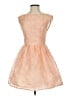 Topshop 100% Polyester Orange Pink Cocktail Dress Size 4 - photo 1