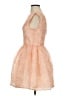 Topshop 100% Polyester Orange Pink Cocktail Dress Size 4 - photo 5