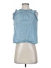J.Crew Blue Sleeveless Blouse Size XXS - photo 1