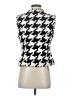 CAbi Houndstooth Ivory Vest Size S - photo 2