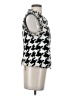 CAbi Houndstooth Ivory Vest Size S - photo 4