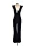 Bar III Solid Black Jumpsuit Size 4 - photo 2
