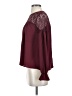 Free Generation 100% Polyester Burgundy Long Sleeve Blouse Size S - photo 5