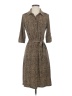 Attention Animal Print Brown Casual Dress Size XS - photo 1