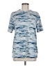 Active by Old Navy Camo Blue Short Sleeve Turtleneck Size M - photo 1