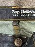 Gap Outlet 100% Cotton Chevron-herringbone Blue Jeans Size 31 waist - photo 7