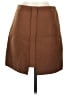Chicwish Solid Brown Casual Skirt Size S - photo 1