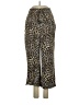 DR2 100% Polyester Animal Print Gold Casual Pants Size S - photo 1