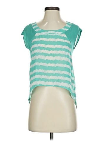 Painted Threads Short Sleeve Top (view 1)