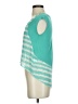 Painted Threads 100% Viscose Teal Short Sleeve Top Size XS - photo 5