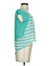 Painted Threads 100% Viscose Teal Short Sleeve Top Size XS - photo 4