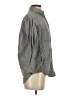 Madewell Gray 3/4 Sleeve Button-Down Shirt Size XS - photo 4