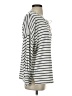 CAbi Stripes Ivory Long Sleeve Henley Size S - photo 4
