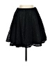 Sequin Hearts 100% Nylon Solid Black Formal Skirt Size 1 - photo 1