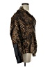 Grace Elements Animal Print Gold Jacket Size 4 - photo 4