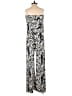 Assorted Brands Animal Print Silver White Jumpsuit Size S - photo 2