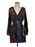 Event 100% Polyester Print Blue Cocktail Dress Size S - photo 1