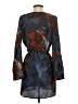 Event 100% Polyester Print Blue Cocktail Dress Size S - photo 2