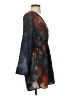 Event 100% Polyester Print Blue Cocktail Dress Size S - photo 4