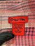 Red Lips 100% Polyester Plaid Red Pink 3/4 Sleeve Blouse Size M - photo 8