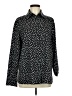 Jason Wu 100% Polyester Polka Dots Black Long Sleeve Blouse Size 6 - photo 1