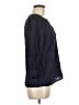 Under Skies 100% Rayon Blue 3/4 Sleeve Blouse Size M - photo 4