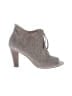 Paul Green 100% Leather Gray Tan Ankle Boots Size UK 5 / US 7 - photo 1