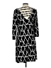 Studio One Graphic Black Casual Dress Size 12 - photo 2