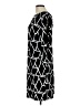 Studio One Graphic Black Casual Dress Size 12 - photo 5