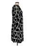 Studio One Graphic Black Casual Dress Size 12 - photo 4