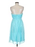 Donna Morgan 100% Polyester Blue Cocktail Dress Size 8 - photo 2