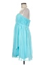 Donna Morgan 100% Polyester Blue Cocktail Dress Size 8 - photo 5