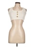Balmain Ivory Sleeveless Top Size EU (FR) 38 / US 6 - photo 1