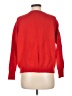 H&M Animal Print Red Pullover Sweater Size M - photo 2