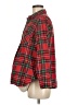 Old Navy - Maternity Plaid Red Long Sleeve Button-Down Shirt Size M - photo 5