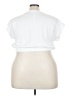 Shein Curve White Short Sleeve Top Size 5X - photo 2