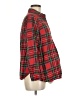 Old Navy - Maternity Plaid Red Long Sleeve Button-Down Shirt Size M - photo 4