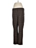 Chico's Print Brown Casual Pants Size Med (1) - photo 1