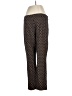 Chico's Print Brown Casual Pants Size Med (1) - photo 2
