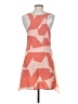 Volcom 100% Rayon Graphic Orange Cocktail Dress Size S - photo 2