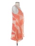 Volcom 100% Rayon Graphic Orange Cocktail Dress Size S - photo 4