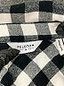 Peloton 100% Cotton Checkered-gingham Black Long Sleeve Button-Down Shirt Size M - photo 7