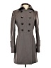 Kenneth Cole New York Gray Wool Coat Size 2 - photo 1