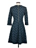 Taylor Argyle Teal Casual Dress Size 4 - photo 2