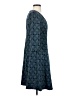 Taylor Argyle Teal Casual Dress Size 4 - photo 4