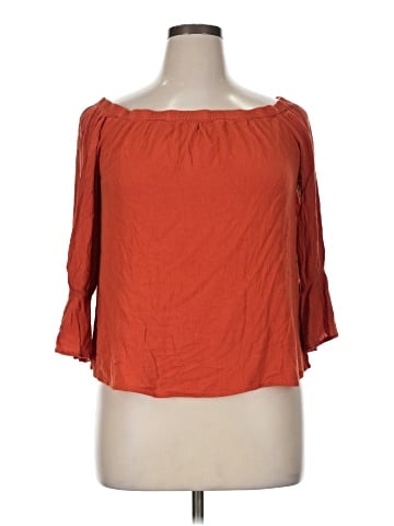 Counterparts 3/4 Sleeve Blouse (view 1)