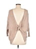 Free People 100% Rayon Tan 3/4 Sleeve Blouse Size S - photo 2